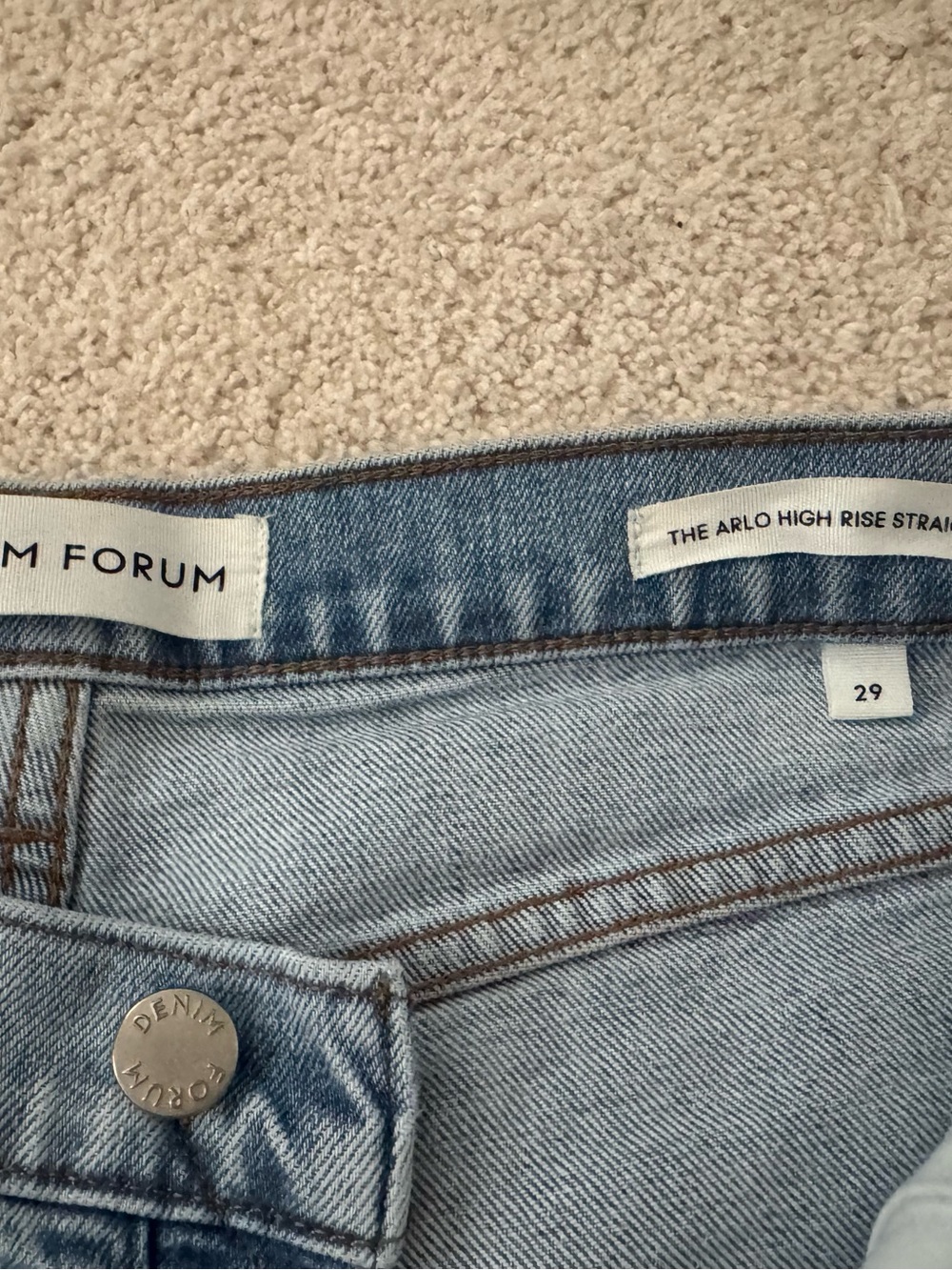 Denim forum arlo high rise - Picture 3 of 3